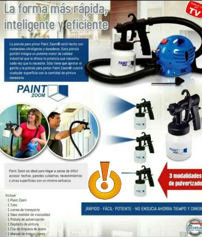 PAINT ZOOM MINI COMPRESOR PORTATIL - Imagen 8