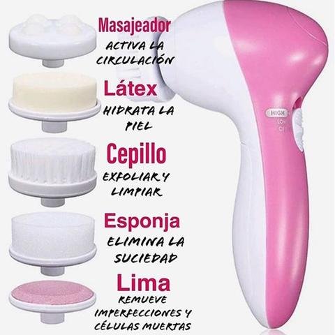 MASAJEADOR MINI SPA FACIAL 5EN1 - Imagen 4