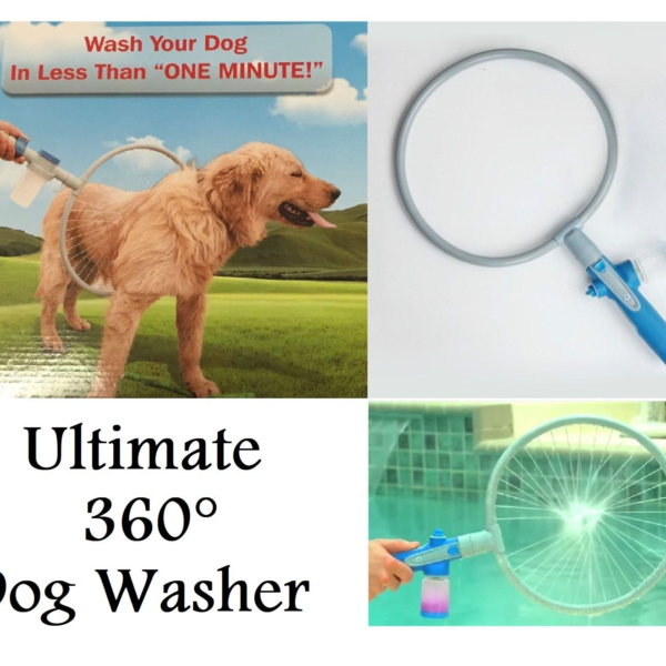 PISTOLA ARO DE AGUA DUCHA MASCOTAS 360