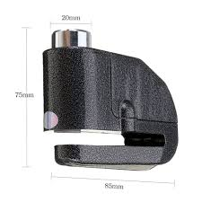 CANDADO DE SEGURIDAD CON ALARMA FRENOS DISCO MOTO Y BICI - Imagen 6