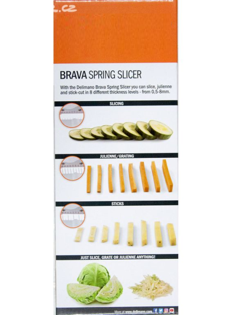 PICADOR DE ALIMENTOS BRAVA SPRING SLICER 26806 | TIENDA OI
