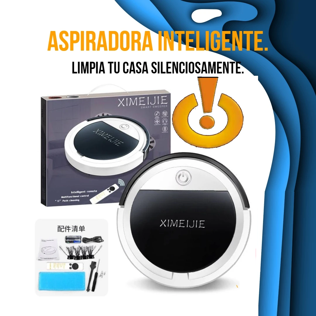 ASPIRADORA ROBOT INTELIGENTE ANTICOLISION XM32