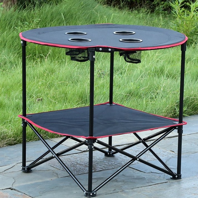 MESA PLEGABLE LONA CAMPING 72x66x30cm - Imagen 9