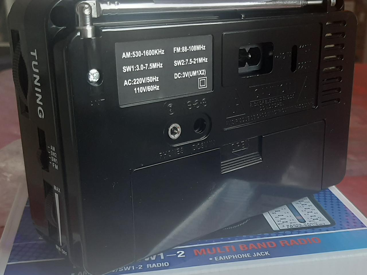 RADIO AM FM 4Band portable Radio GY224A - Imagen 4