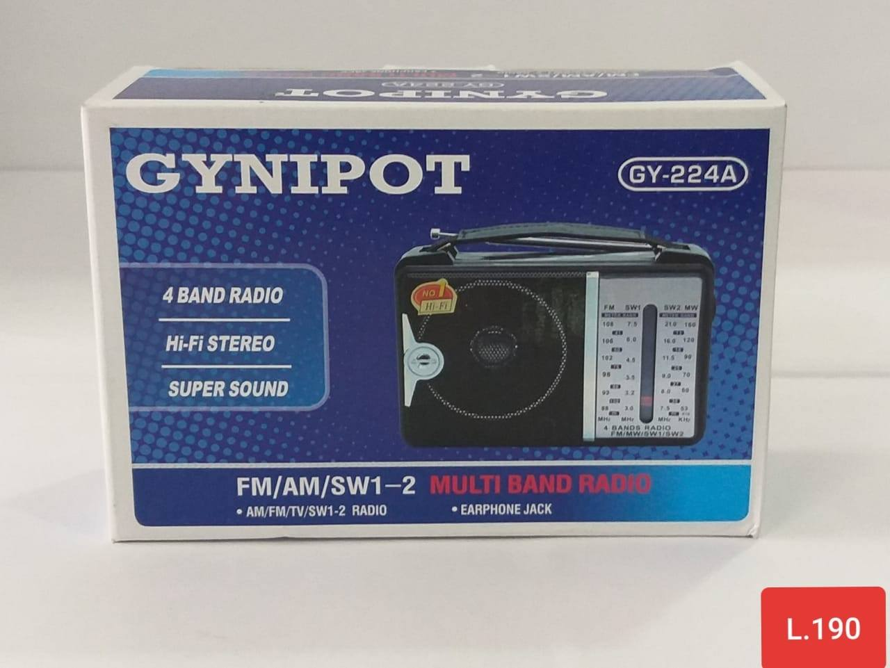 RADIO AM FM 4Band portable Radio GY224A - Imagen 2