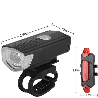 LINTERNA COMBO LED RECARGABLE TRASERA Y DELANTERA 7188 - Imagen 6