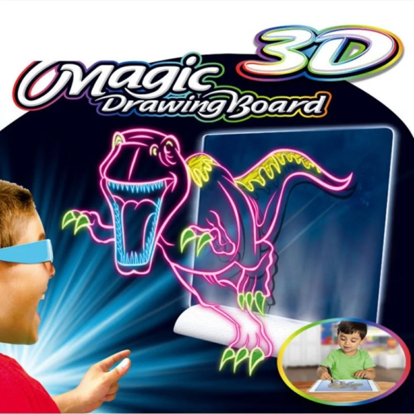 TABLET COLORES MAGIC DRAWING BOARD 3D