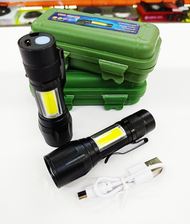 LINTERNA CAMPING TACTICA T6-30 Recargable Ultra Light - Imagen 4