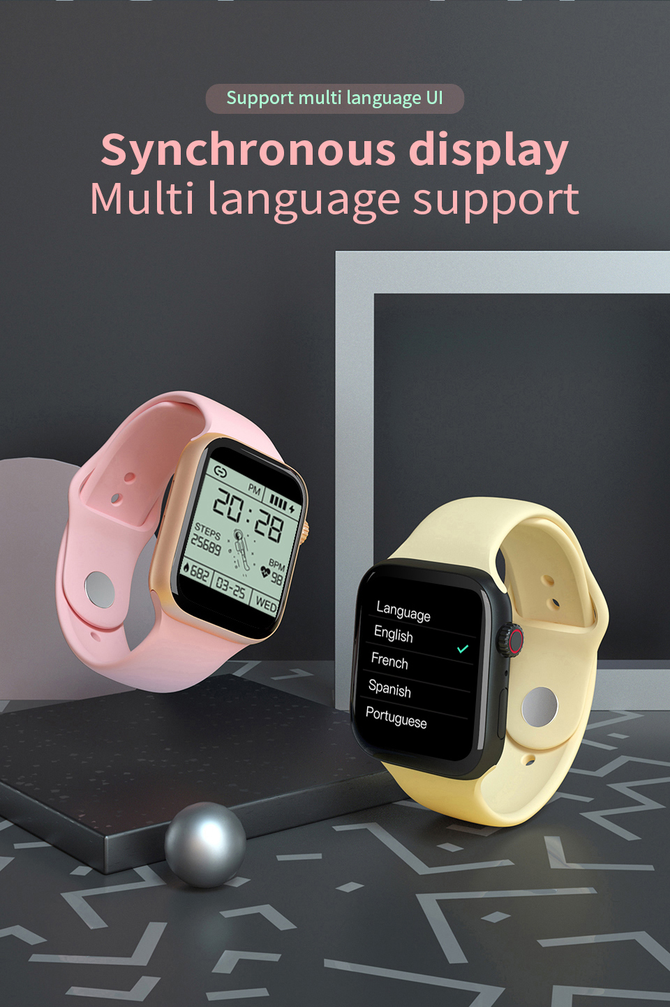 RELOJ SMARTWATCH7 Z33 BT 1,44 pulg-salud pista FitPro - Imagen 4