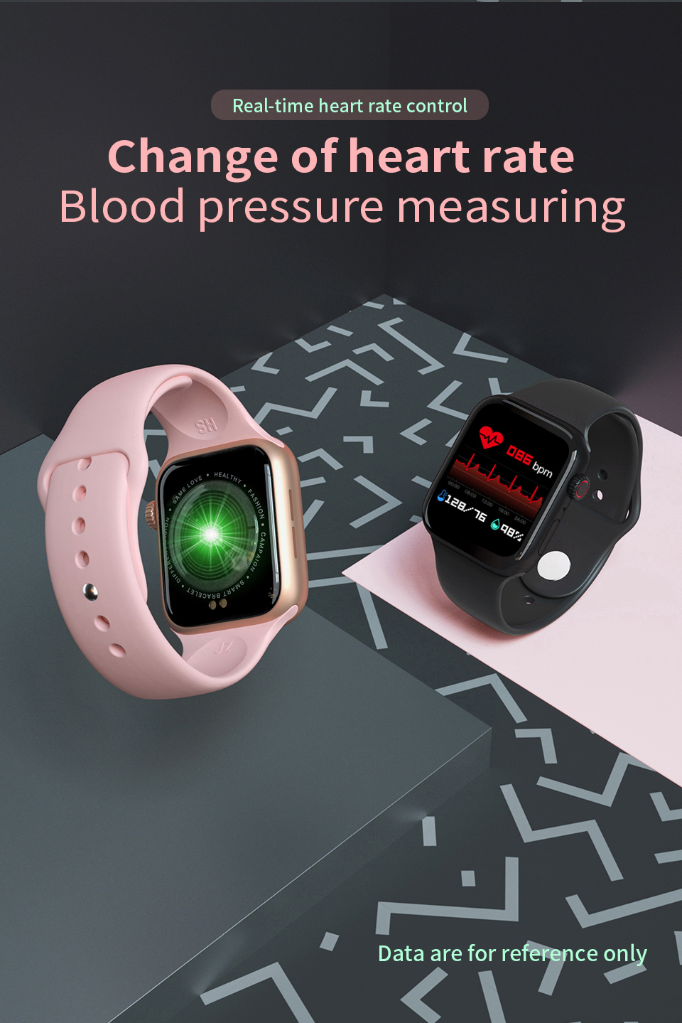 RELOJ SMARTWATCH7 Z33 BT 1,44 pulg-salud pista FitPro