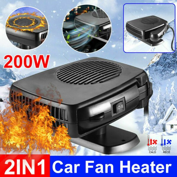 VENTILADOR ANTIEMPAÑANTE CALEFACARTOR 2EN1 CAR FAN HEATER