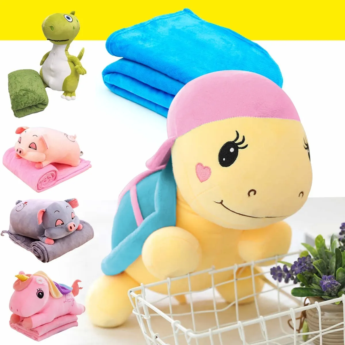 PELUCHE CONVERTIBLE MANTA COBIJA Pets