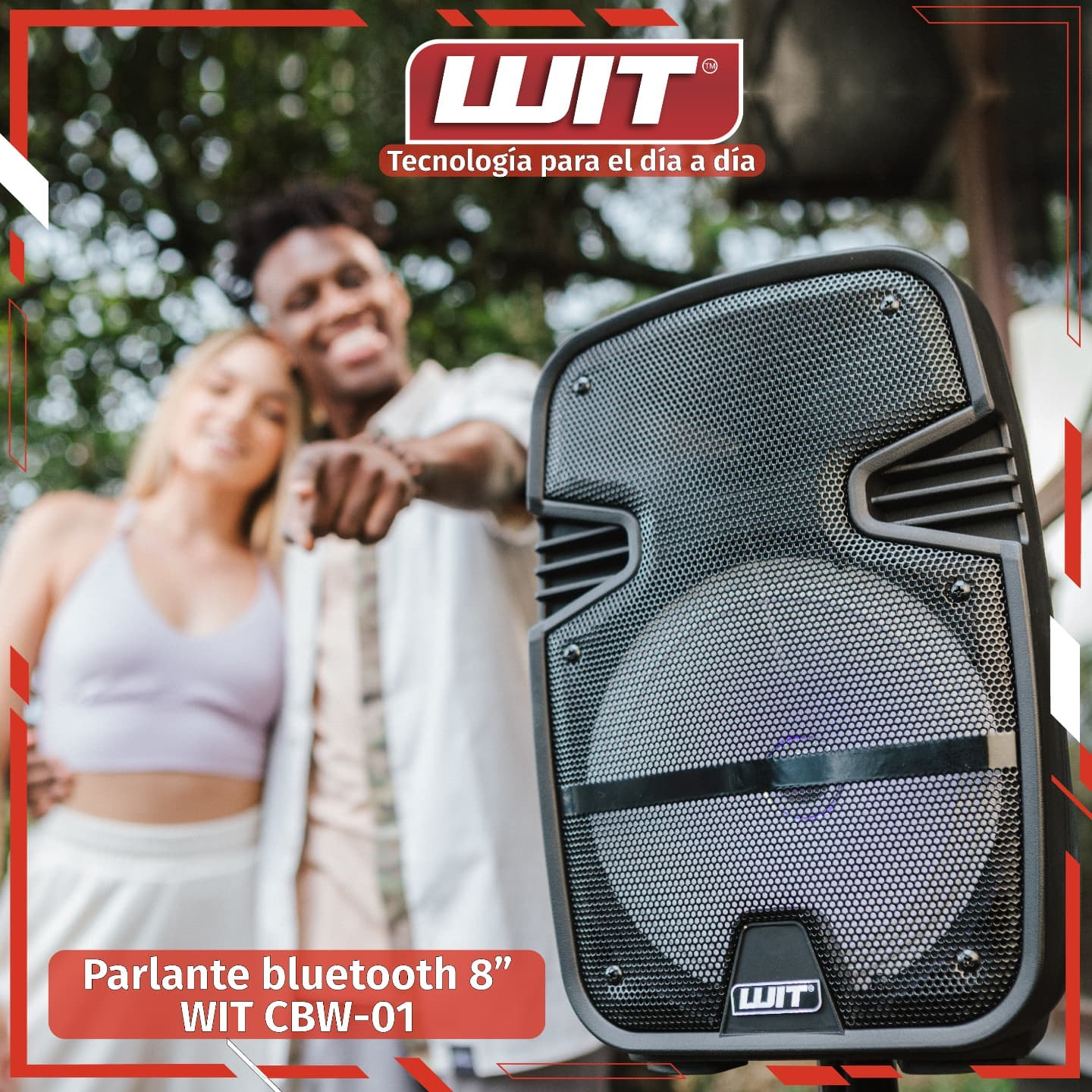 PARLANTE 8PULG WIT cbw01 - Imagen 2