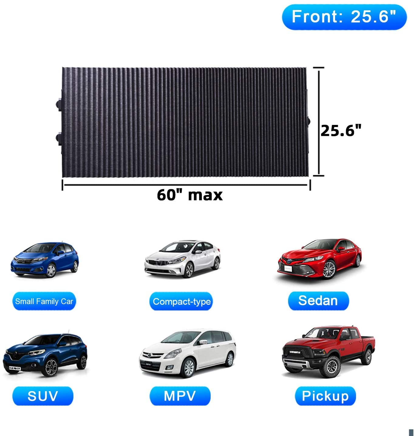 PARASOL RETRACTIL PARA CARRO 4S Car sun shade - Imagen 3