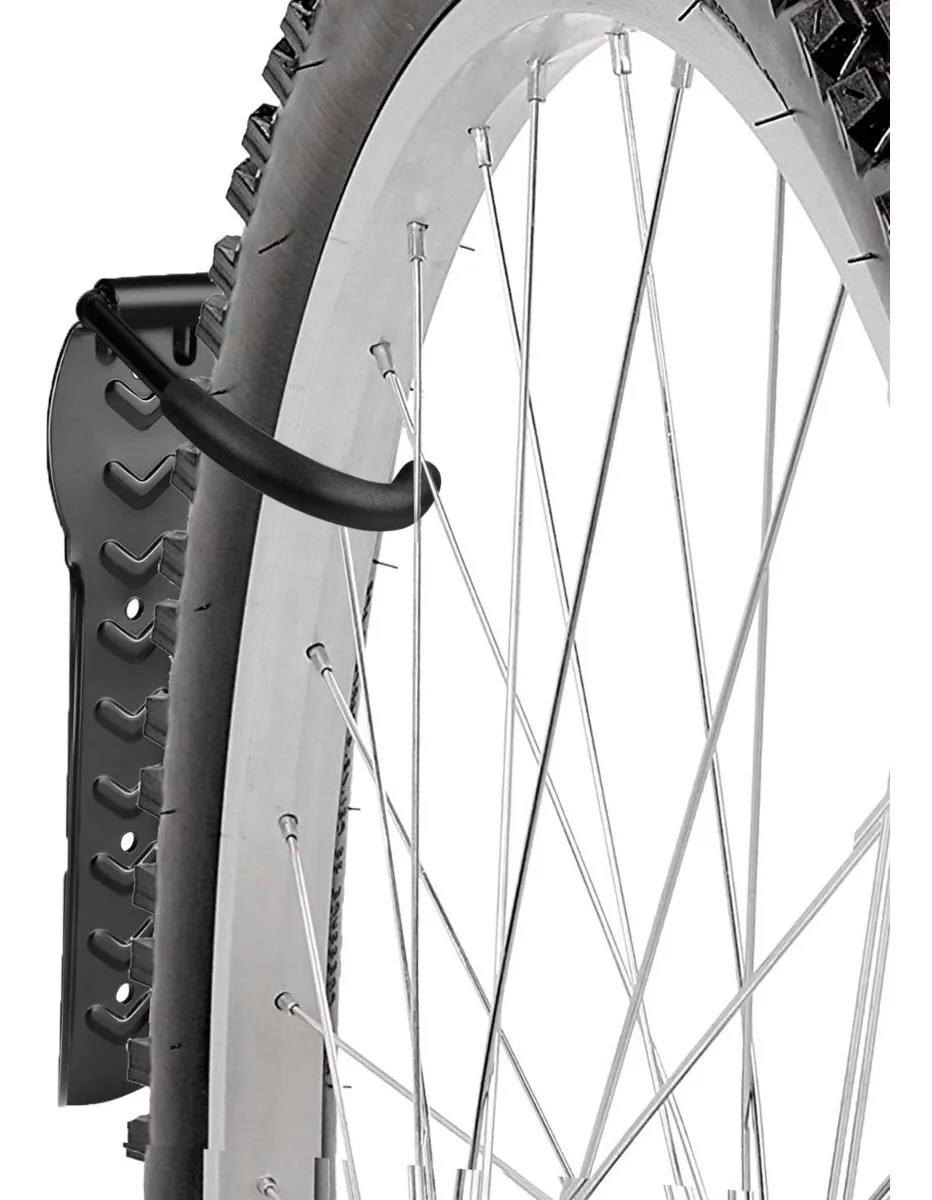 SOPORTE ACERO PARED GANCHO PORTA BICICLETA - Imagen 3