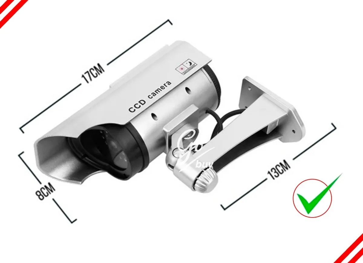 CAMARA SEGURIDAD FALSA (simula Cámara Seguridad) - Imagen 5