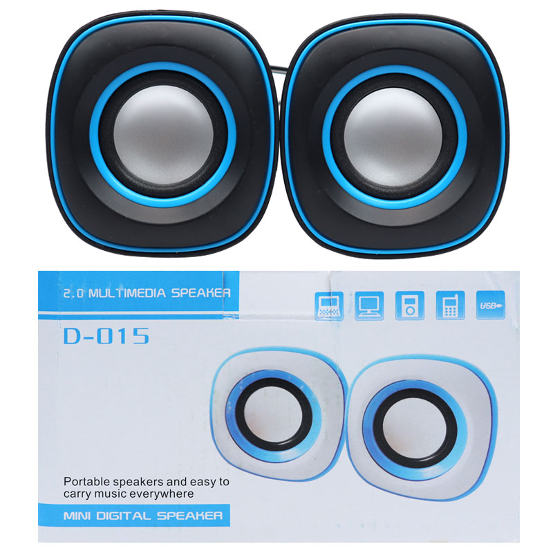 PARLANTES PC DIGITAL SPEAKER D-015 - Imagen 3