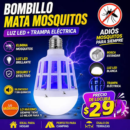 BOMBILLO LED MATA ZANCUDOS E-27