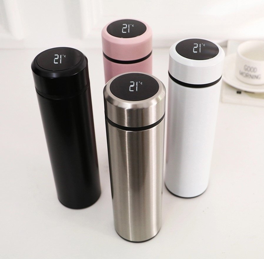 TERMO TERMOMETRO LED 500ml