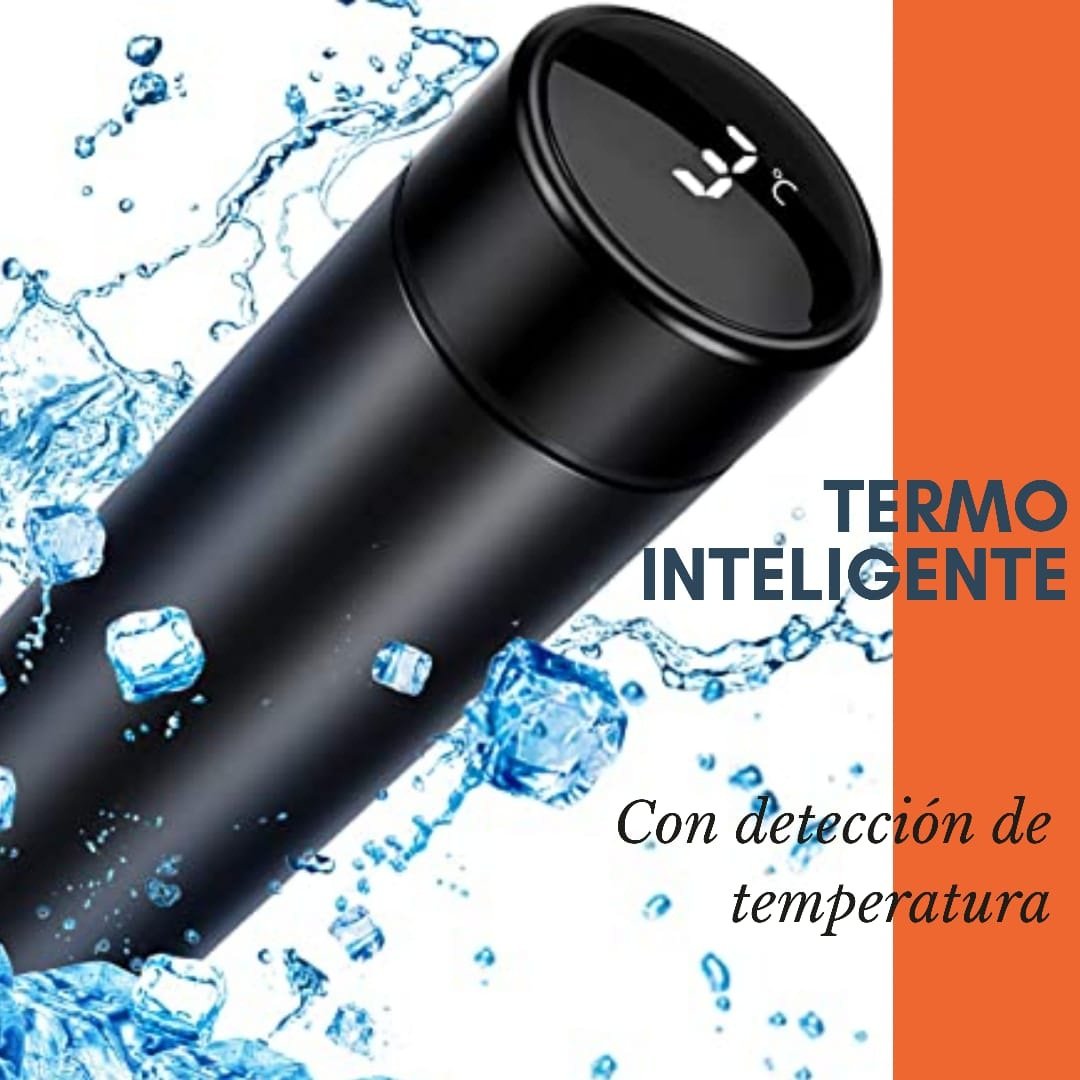 TERMO TERMOMETRO LED 500ml - Imagen 3