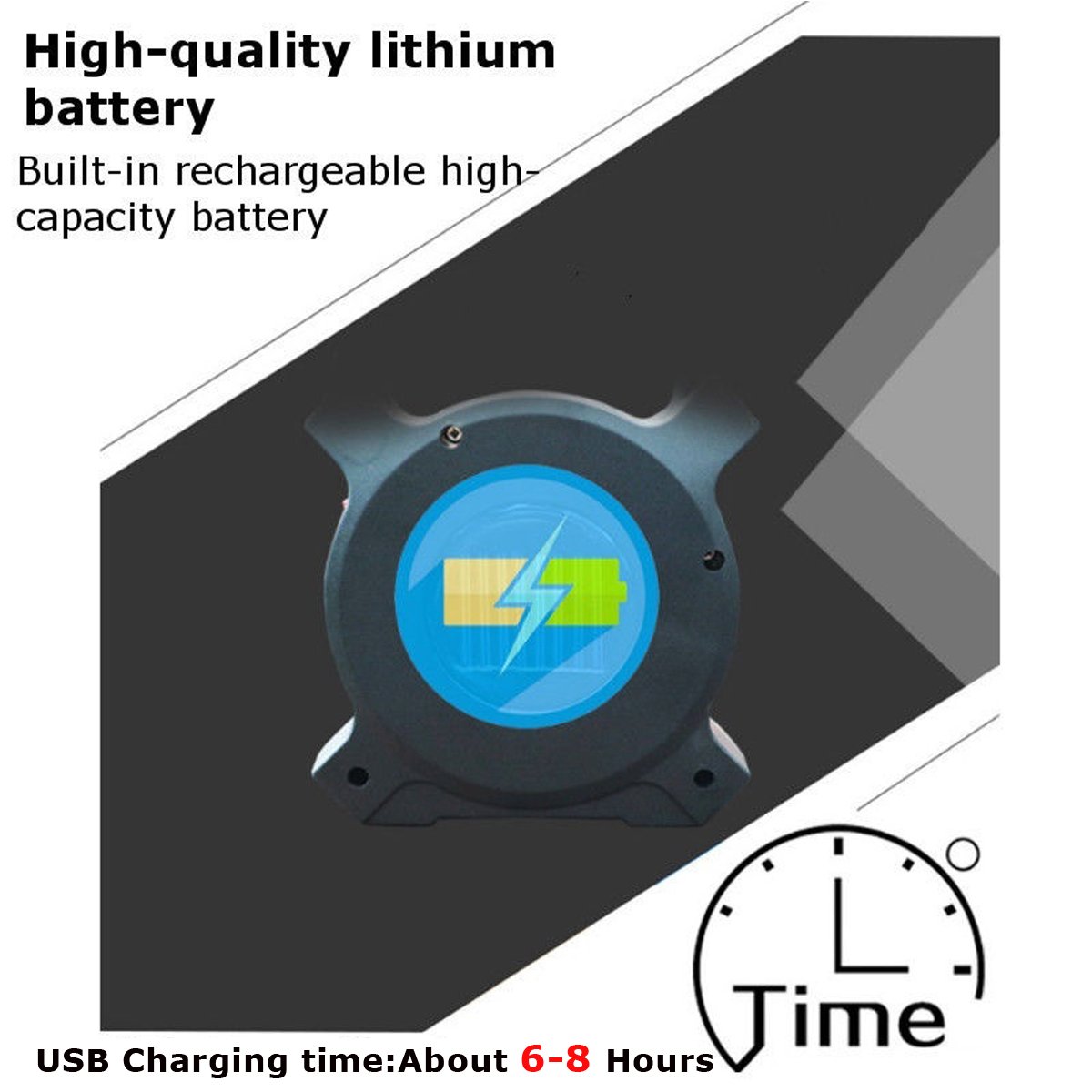 LINTERNA LED RECARGABLE SOLAR - Imagen 2