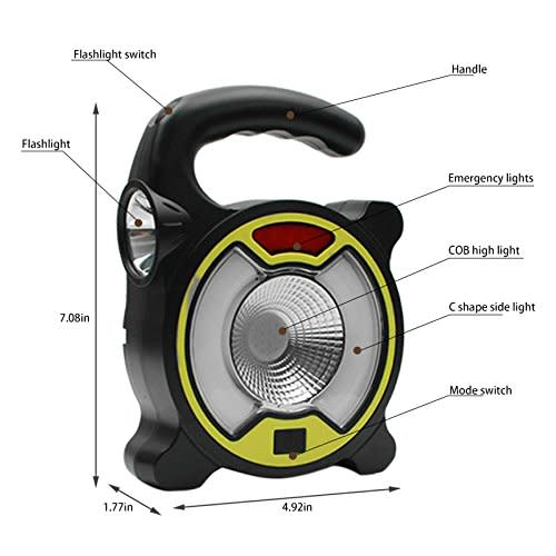 LINTERNA LED RECARGABLE SOLAR - Imagen 12