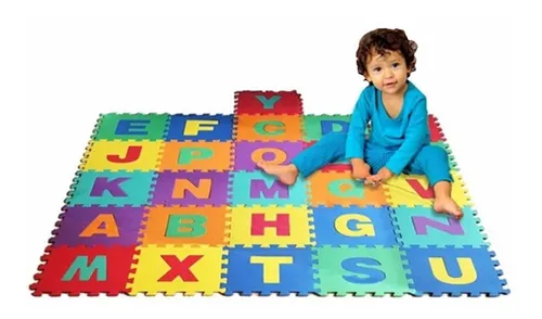 TAPETE FOAMY BEBE Didactico 10Letras