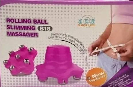 MASAJEADOR DE MANO PORTATIL CON BALINES ENERGETICOS ADELGAZANTES - Imagen 3