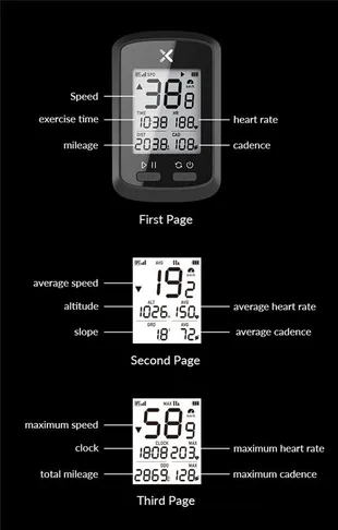 VELOCIMETRO BICICLETA CON BLUETOOTH gps - Imagen 2
