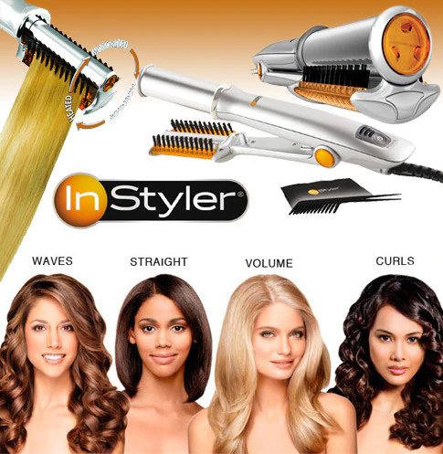 PINZA GIRATORIA RIZADOR InStyler Alisador Hierro Plancha - Imagen 3