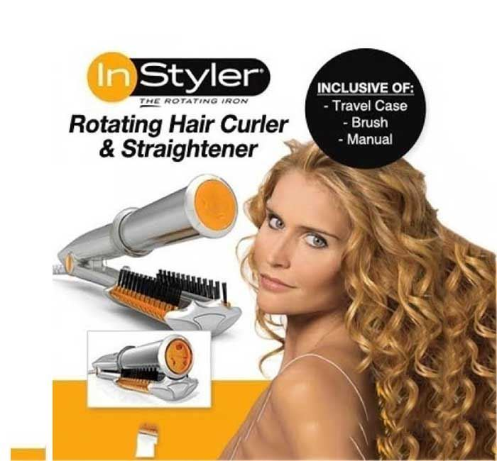 PINZA GIRATORIA RIZADOR InStyler Alisador Hierro Plancha - Imagen 7