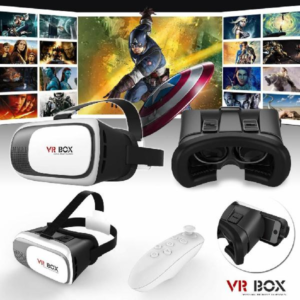 GAFAS DE REALIDAD VIRTUAL 3D VR BOX CON CONTROL