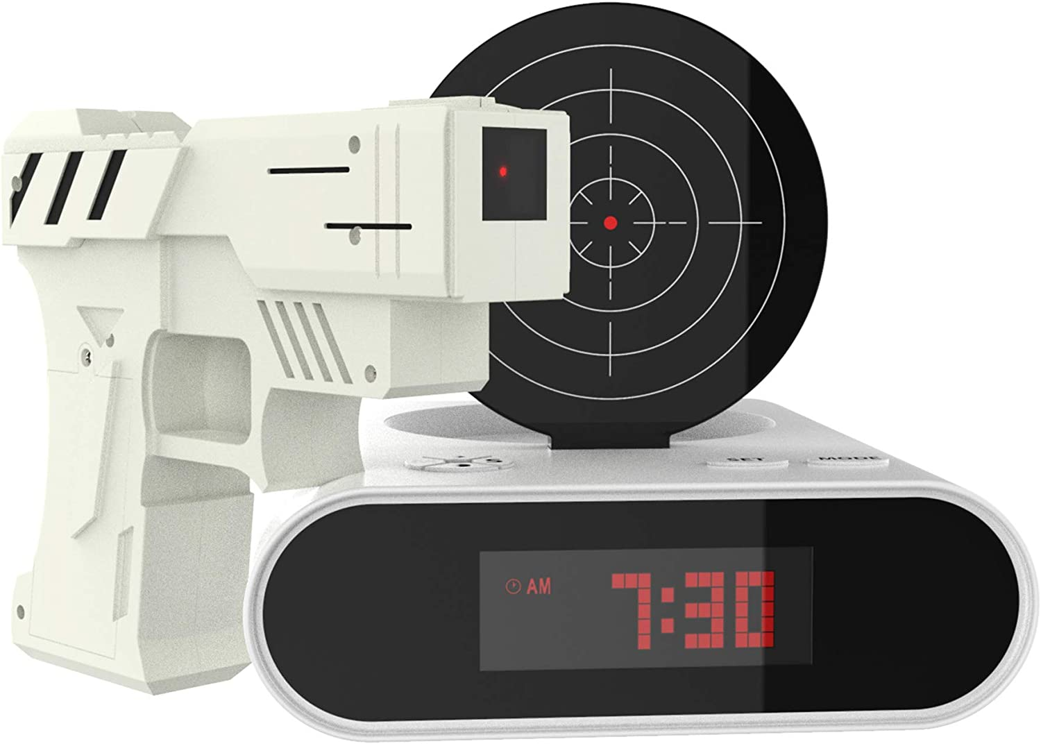 RELOJ DESPERTADOR GUNALARMA LENTE clock bf1821 - Imagen 4