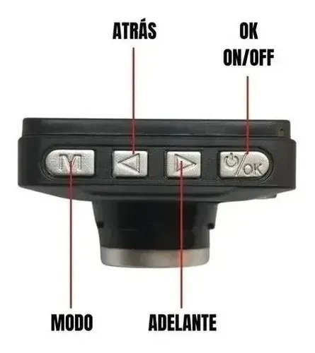 CÁMARA AUTO PORTÁTIL MANUAL HD DVR Q2 - Imagen 7