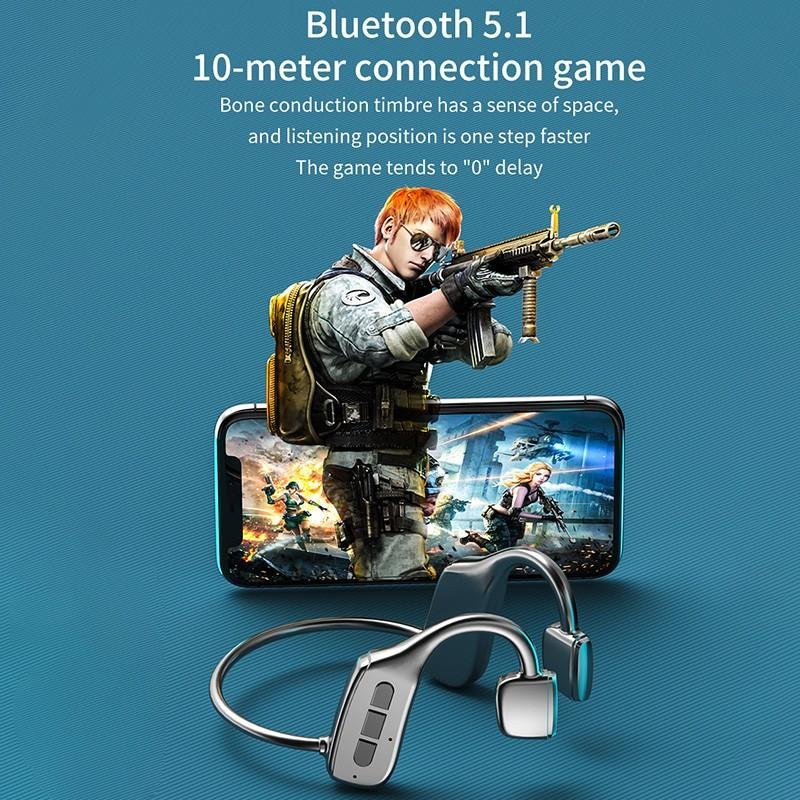 AURICULAR OSEO G2 Bluetooth 5,1 TWS Sport T arjeta SD - Imagen 2