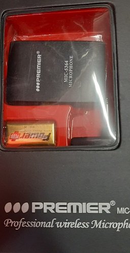MICROFONO INHALAMBRICO ESTEREO SOLAPA Premier mic-5364 15a30m - Imagen 4