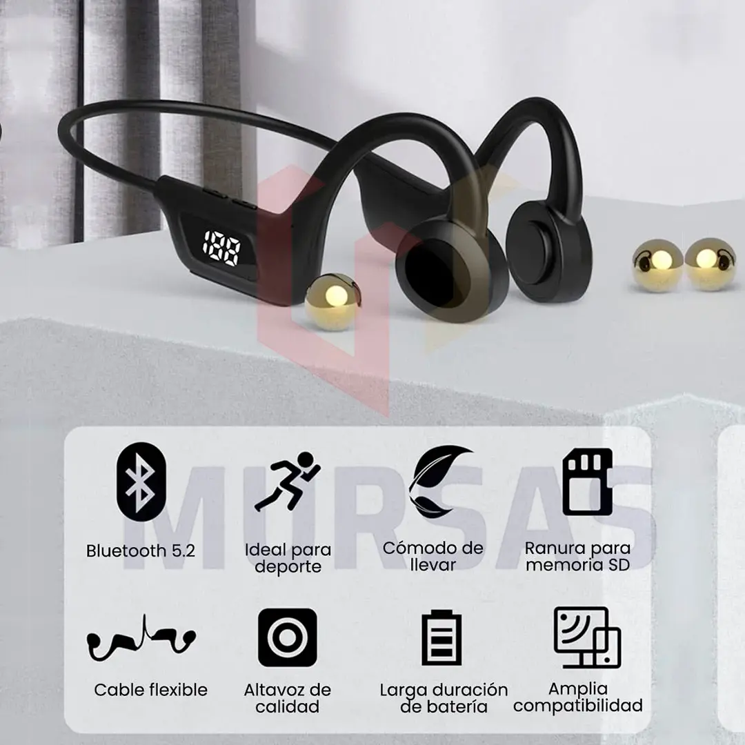 AURICULAR OSEO G2 Bluetooth 5,1 TWS Sport T arjeta SD - Imagen 10