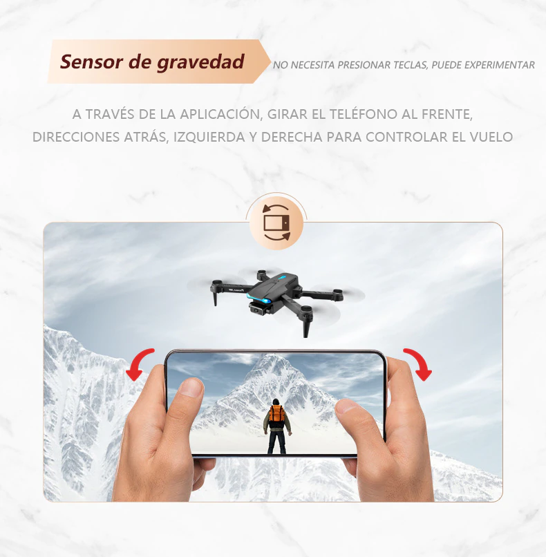 DRONE HF 2Cámara Wifi HF tipo economico para smarphone tipo s89 - Imagen 9