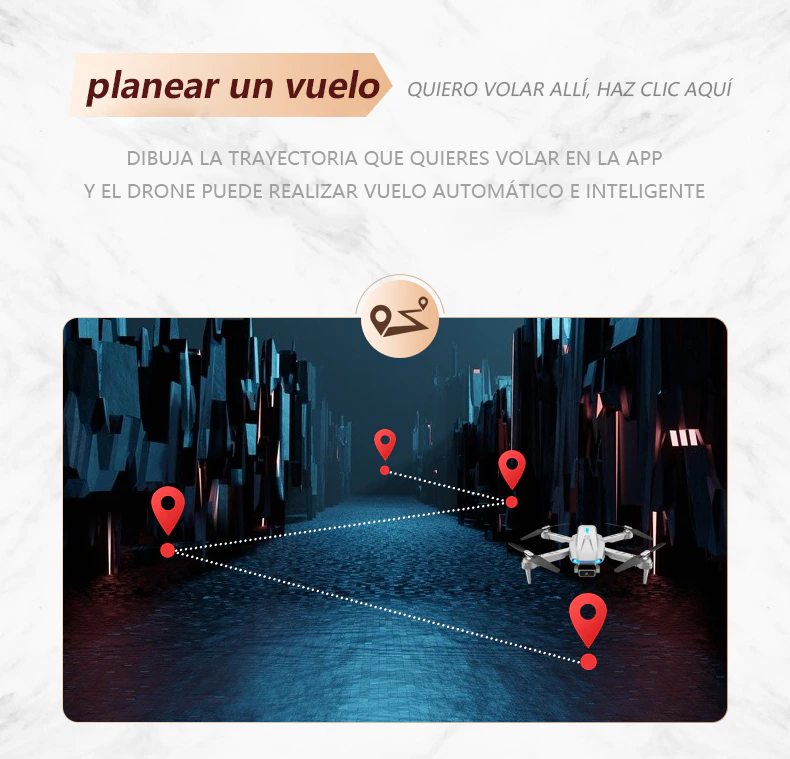 DRONE HF 2Cámara Wifi HF tipo economico para smarphone tipo s89 - Imagen 12