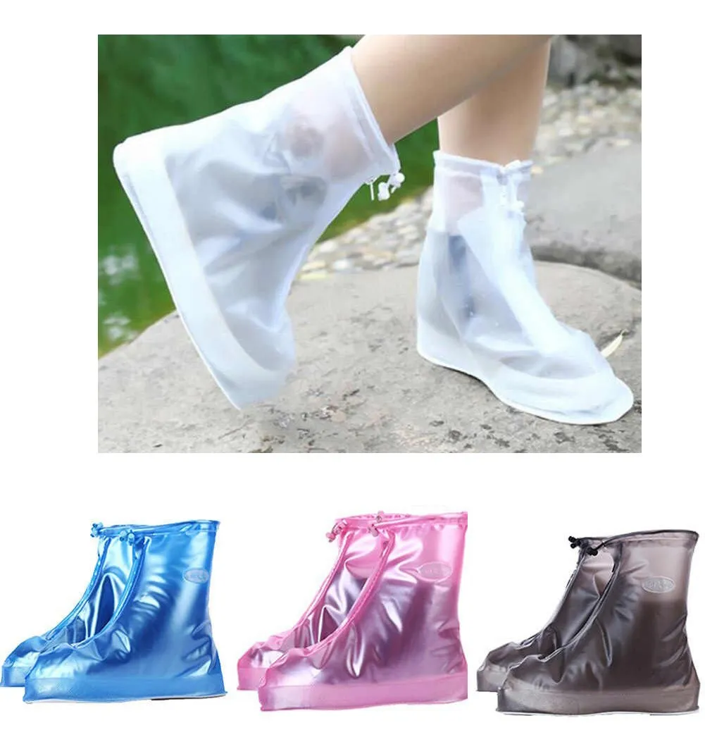 PROTECTOR SILICONA CALZADO impermeables Bota Antideslizante - Imagen 2