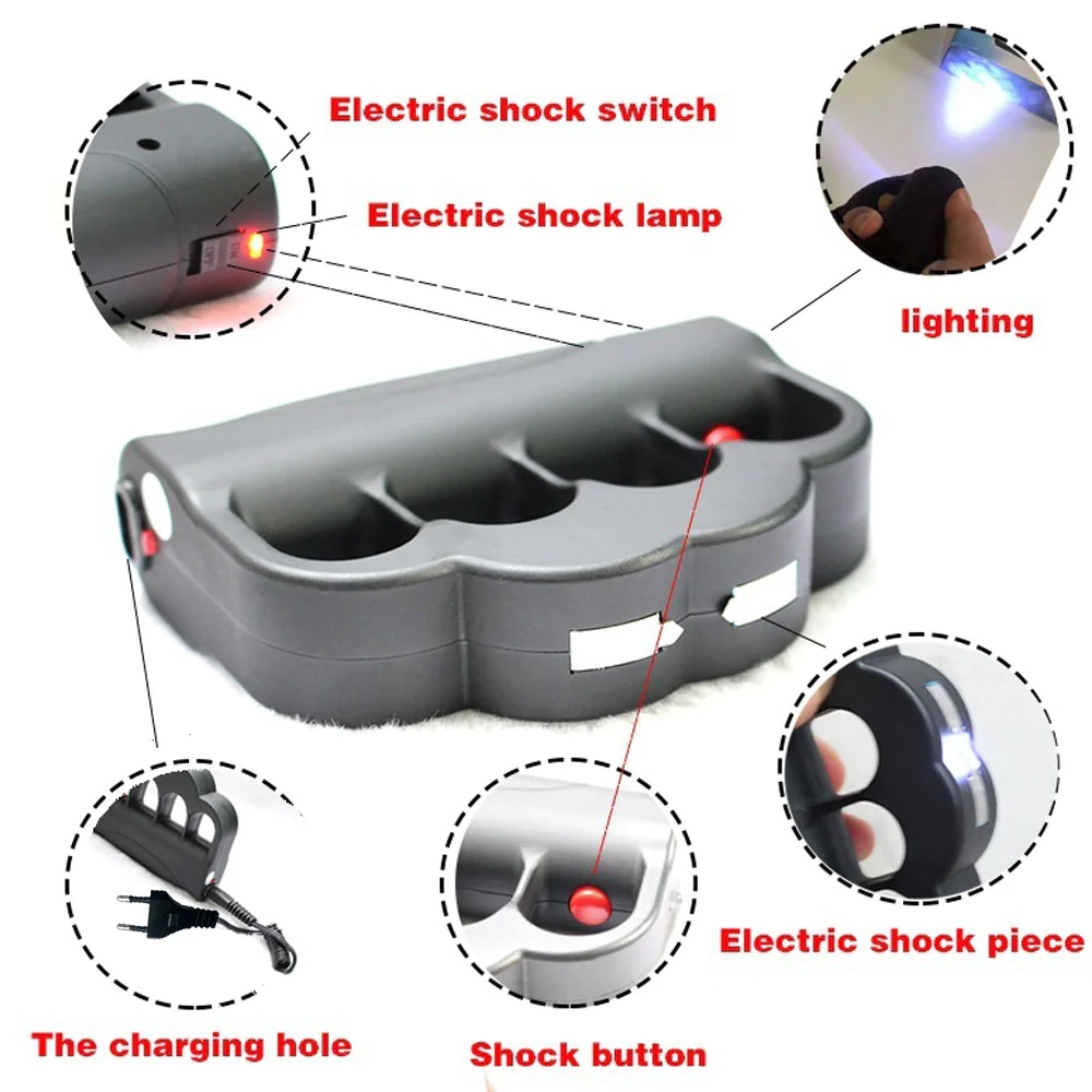 TASER PUÑO Electric 800Type 5000kvolt Defensa - Imagen 7