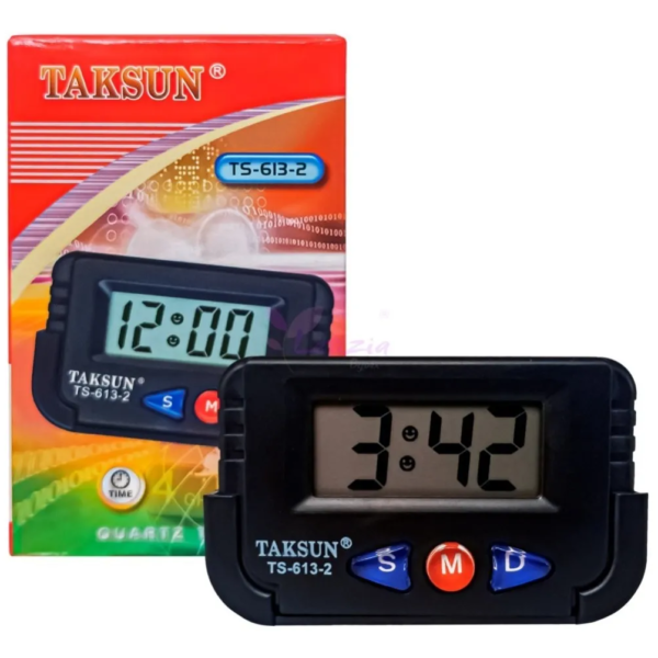 RELOJ PARA CARRO Taksun Ts-613a Alarma Cronometro