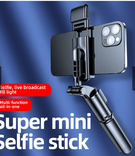 PALO DE SELFIE BLUETOOTH LED v05s con tripode - Imagen 2