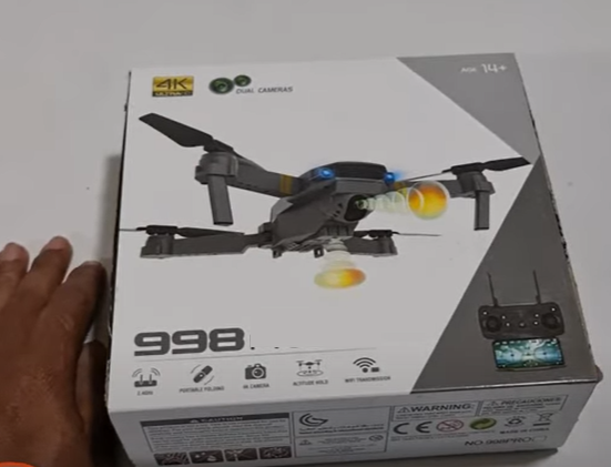 DRONE 998 control remoto Con cámara HD 998 - Imagen 9