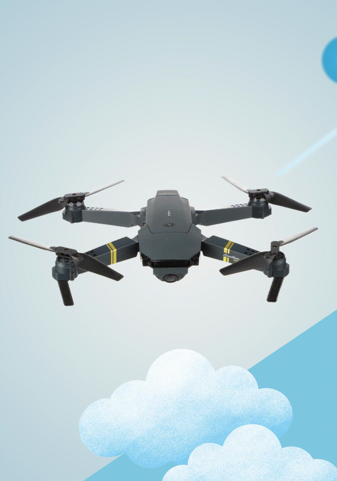 DRONE 998 control remoto Con cámara HD 998