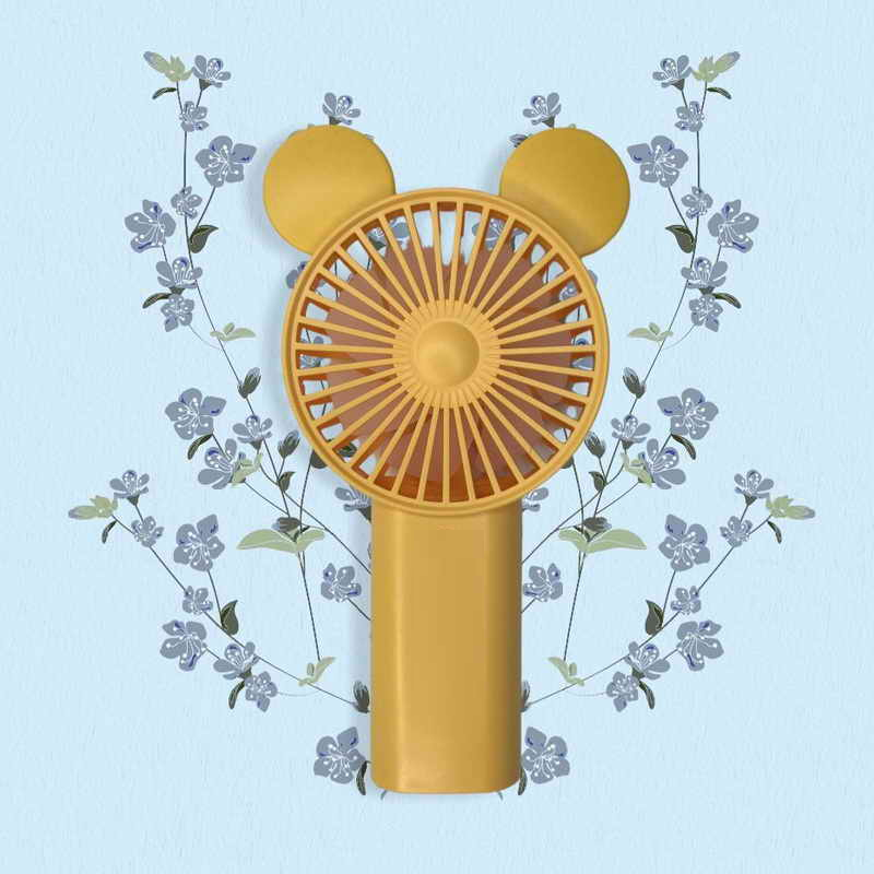 VENTILADOR PERSONAL RECARGABLE USB mano diandi sq2240 - Imagen 9