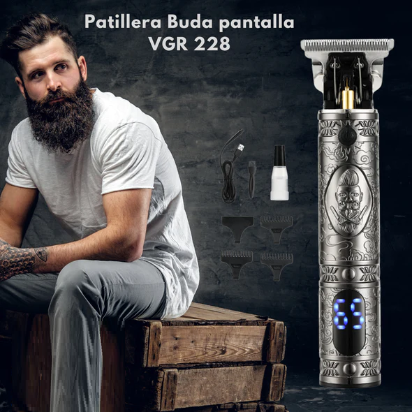 MAQUINA PATILLERA BUDA vgr 228 pantalla led - Imagen 9