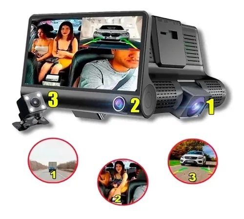 CÁMARA AUTO PORTATIL 3 LENTES JIANGENG full hd 1080p jg-x001 - Imagen 14