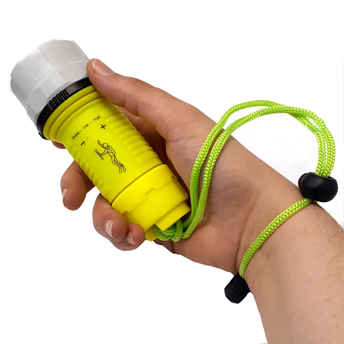 LINTERNA SUMERGIBLE Buceo Guardavidas LED 15 Metros - Imagen 5