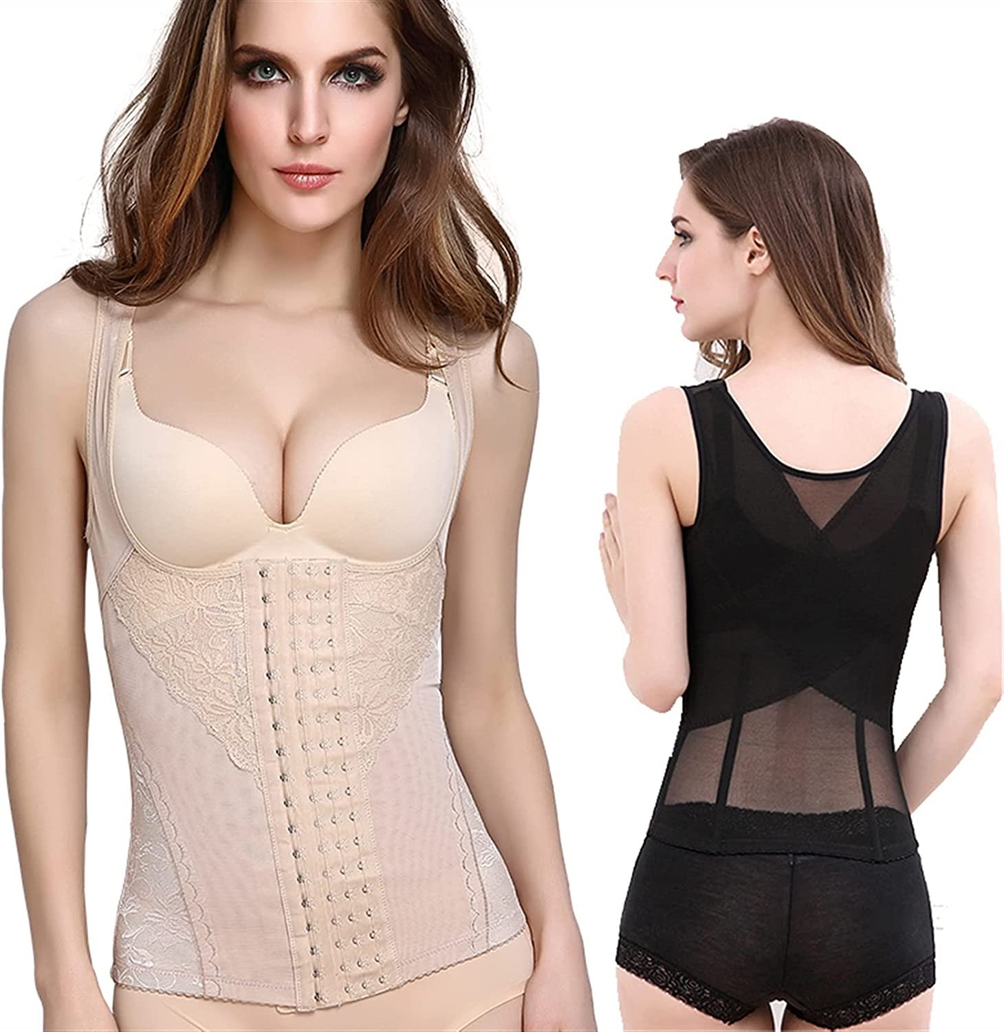 FAJA PANTS ABDOMEN MOLDEADORA body sculping camel vest - Imagen 16